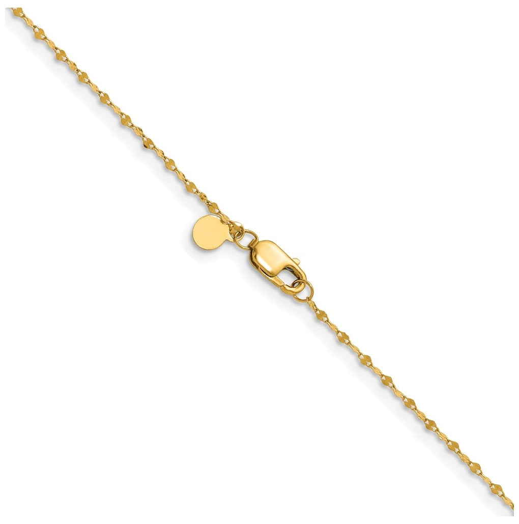 1/20 14K Gold Filled Alternate Anchor w/Lobster Clasp Chain