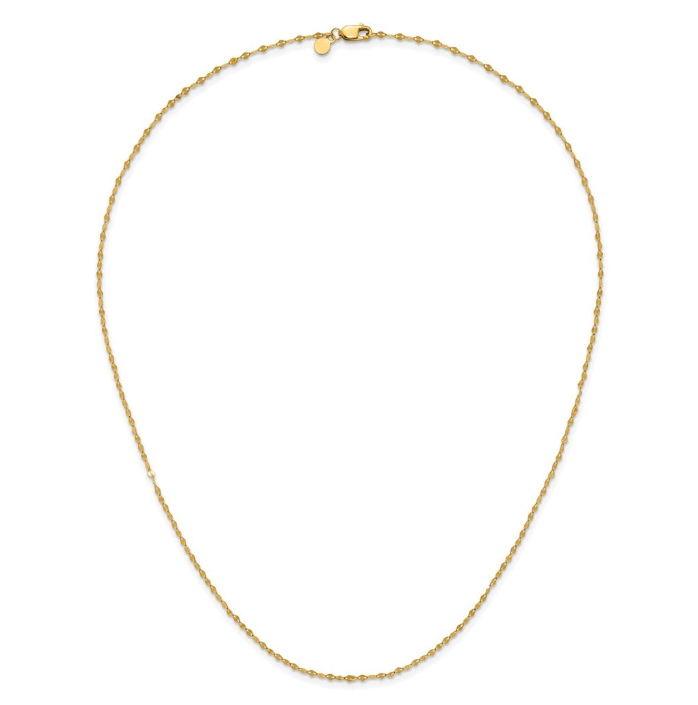 1/20 14K Gold Filled Alternate Anchor w/Lobster Clasp Chain