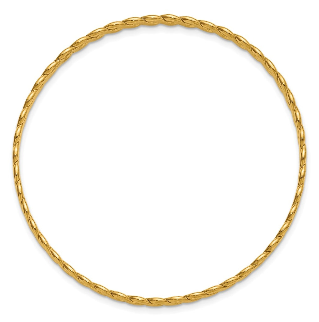 1/20 14K Gold Filled 3.50mm Woven Bangle