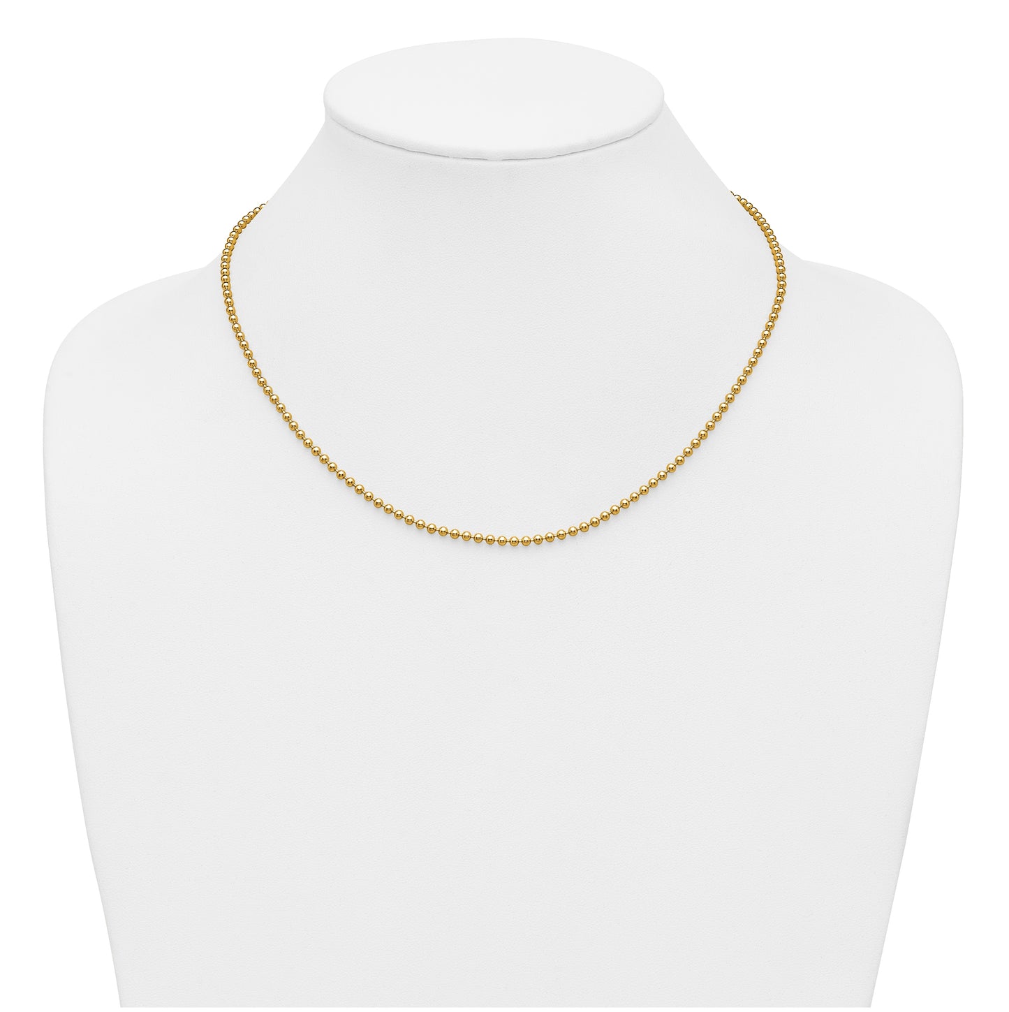 1/20 14K Gold Filled Ball with Lobster Clasp Chain