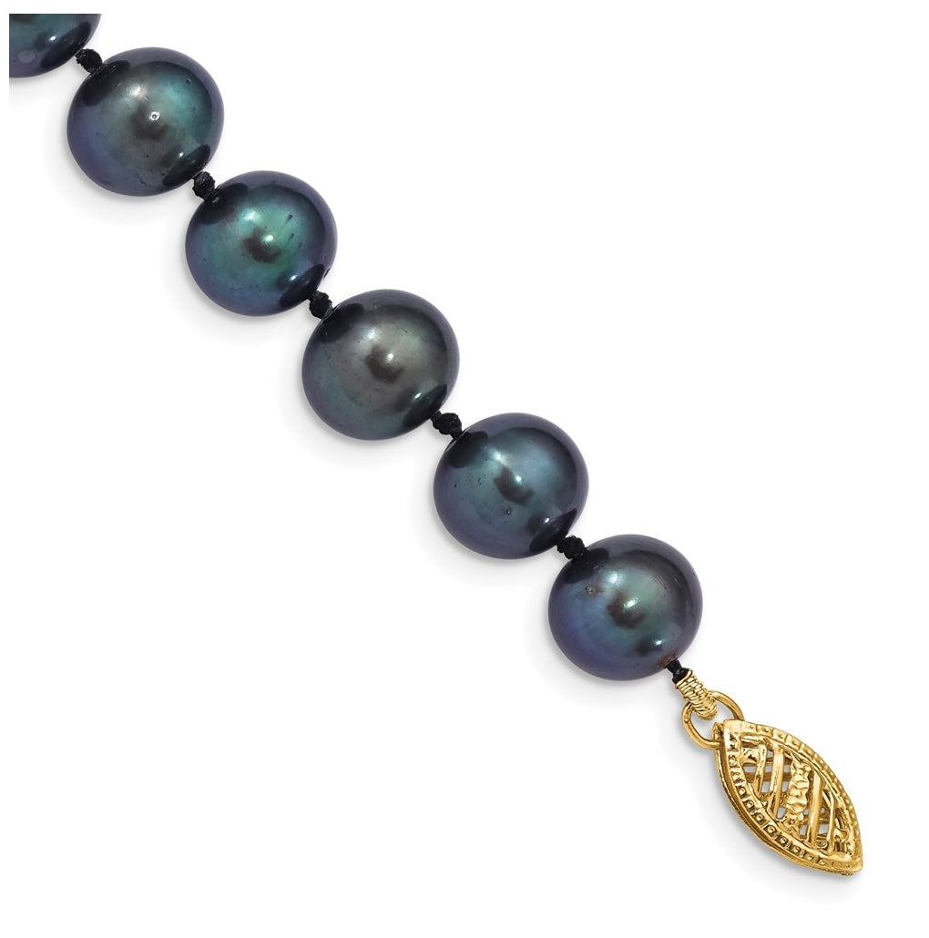 1/20 14K Gold Filled NearRound Freshwater Cultured Pearl Bracelet