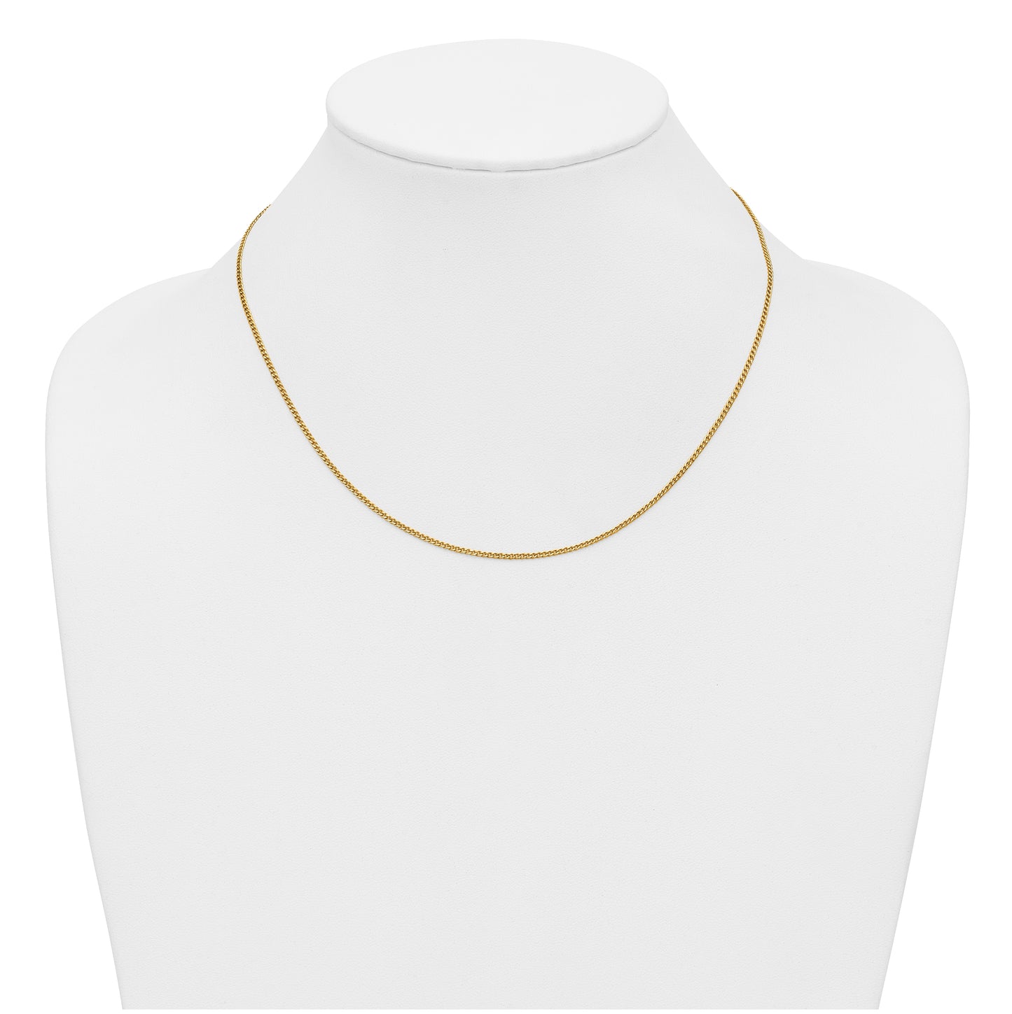 1/20 14K Gold Filled Curb w/Lobster Clasp Chain
