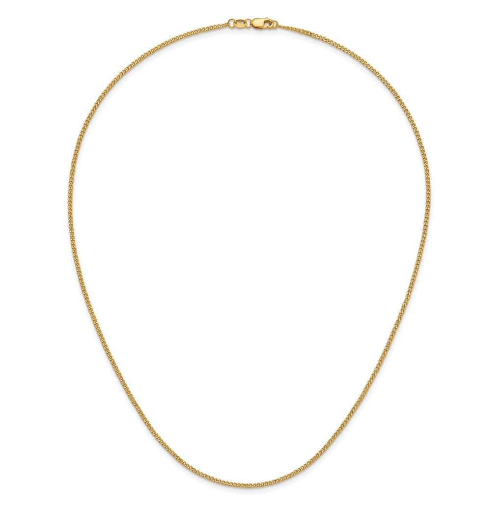 1/20 14K Gold Filled Curb w/Lobster Clasp Chain