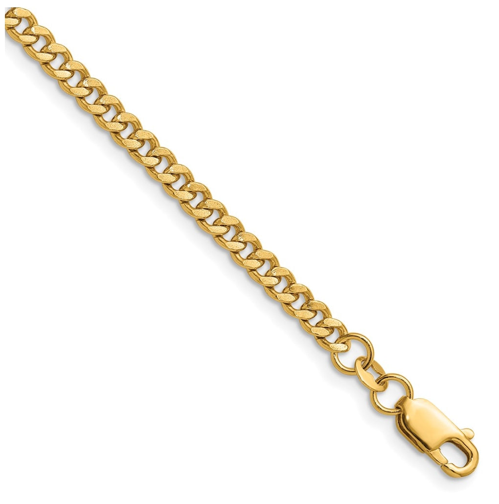 1/20 14K Gold Filled Curb w/Lobster Clasp Chain