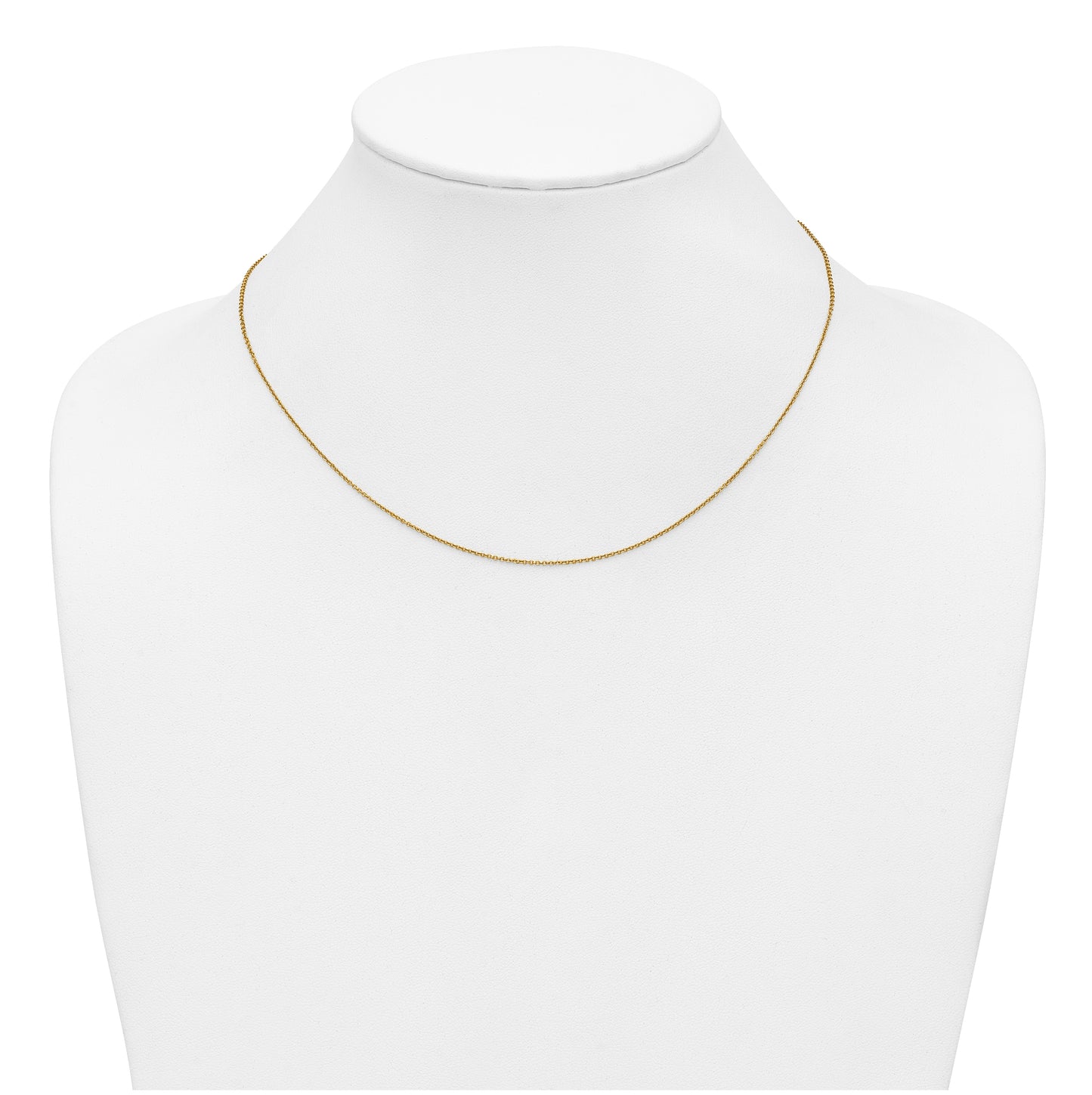 1/20 14K Gold Filled 1.15mm Cable w/Lobster Clasp Carded Chain