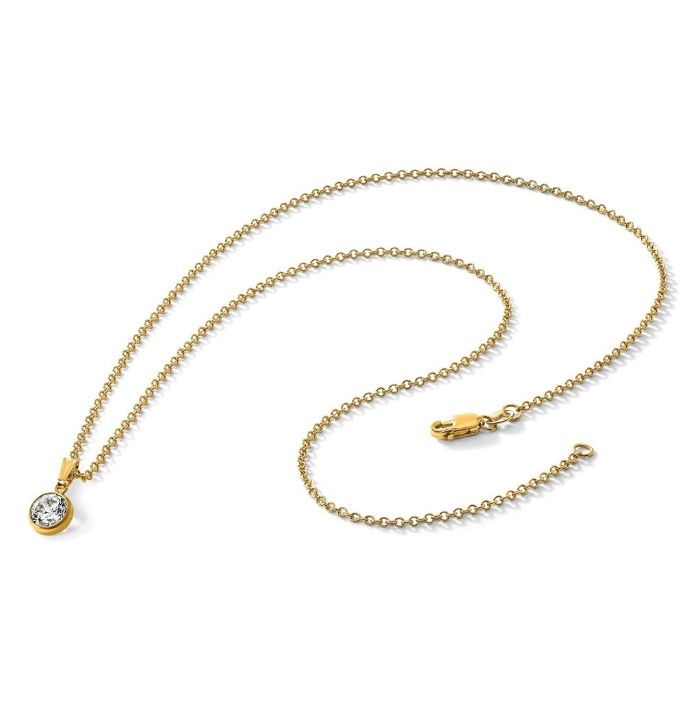 1/20 14K Gold Filled Flat Cable with Lobster Clasp Chain