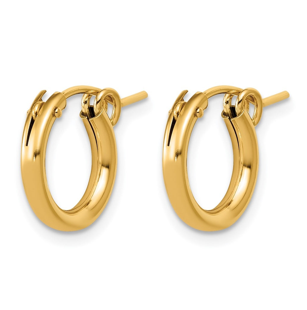 1/20 14K Gold Filled Eurowire Hoop Earrings