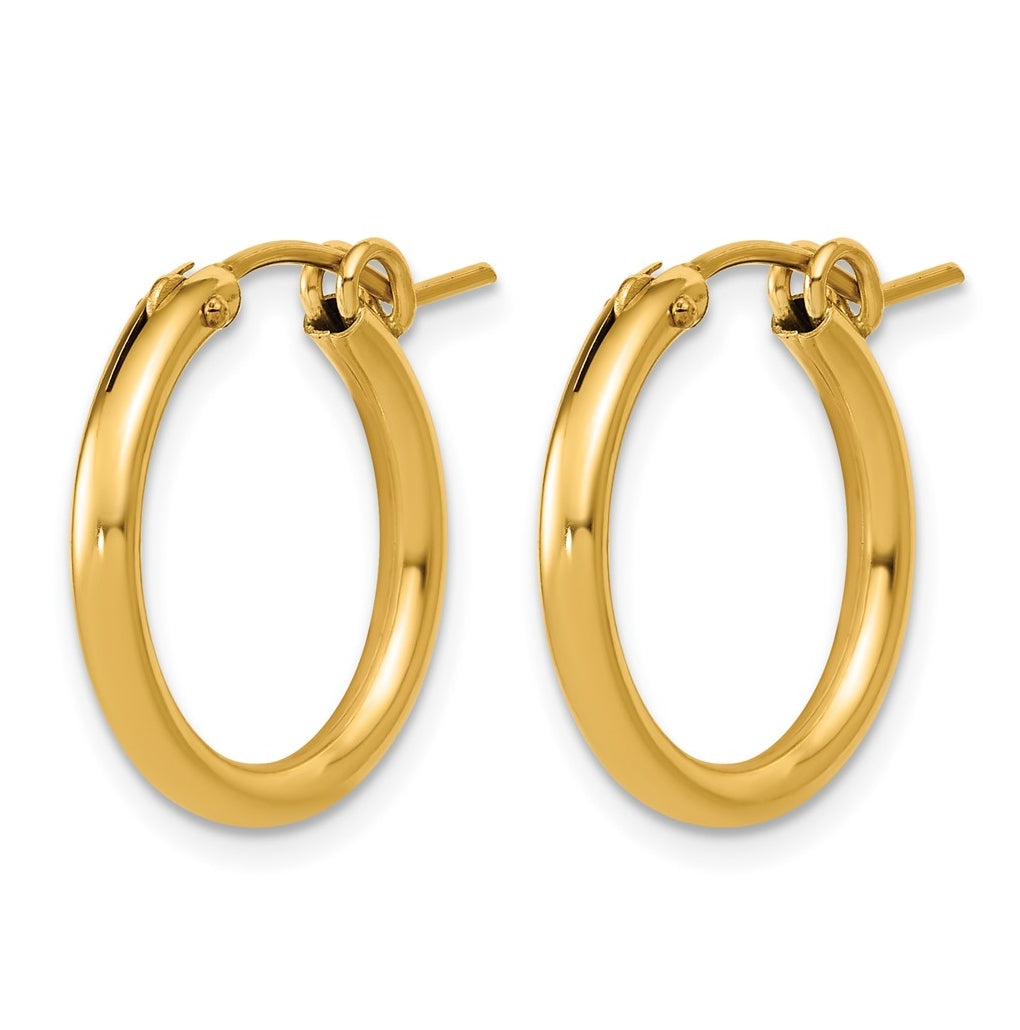 1/20 14K Gold Filled Eurowire Hoop Earrings