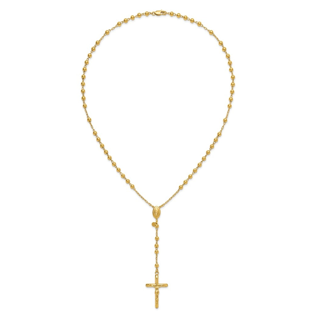 1/20 14K Gold Filled 4mm 20in Rosary Necklace