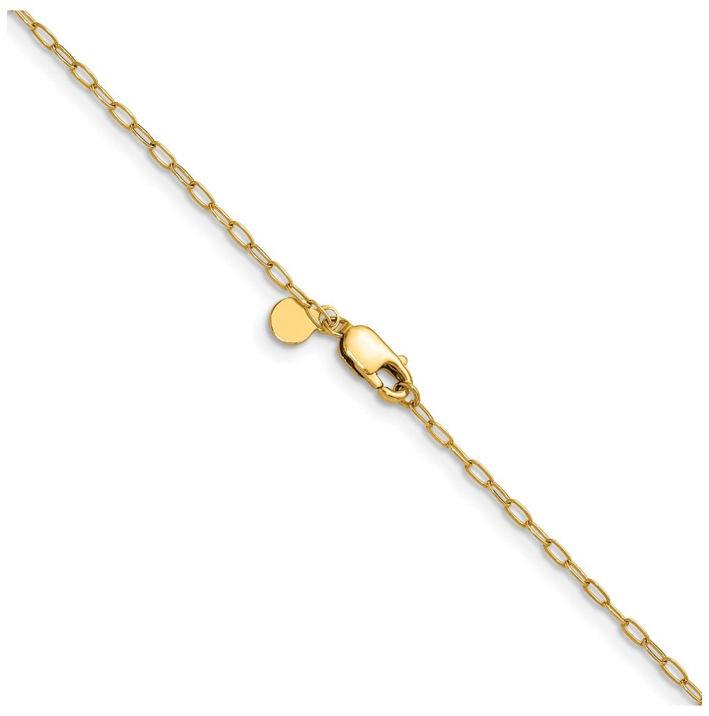 1/20 14K Gold Filled PaperClip with Lobster Clasp Chain