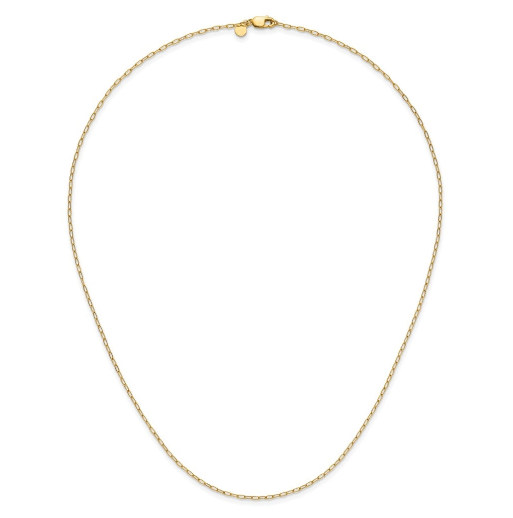 1/20 14K Gold Filled PaperClip with Lobster Clasp Chain