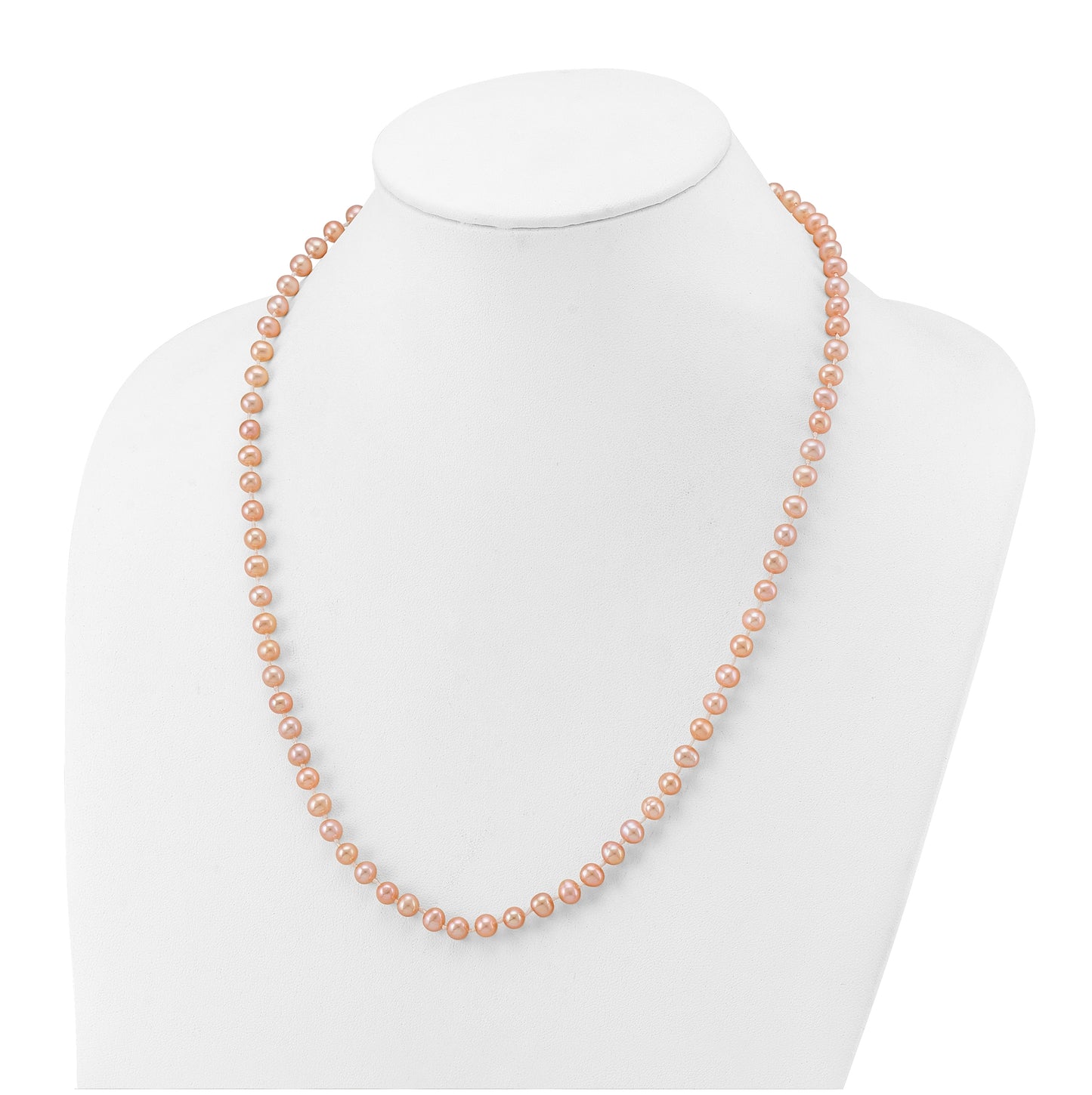 1/20 14K Gold Filled NearRound Freshwater Cultured Pearl Necklace
