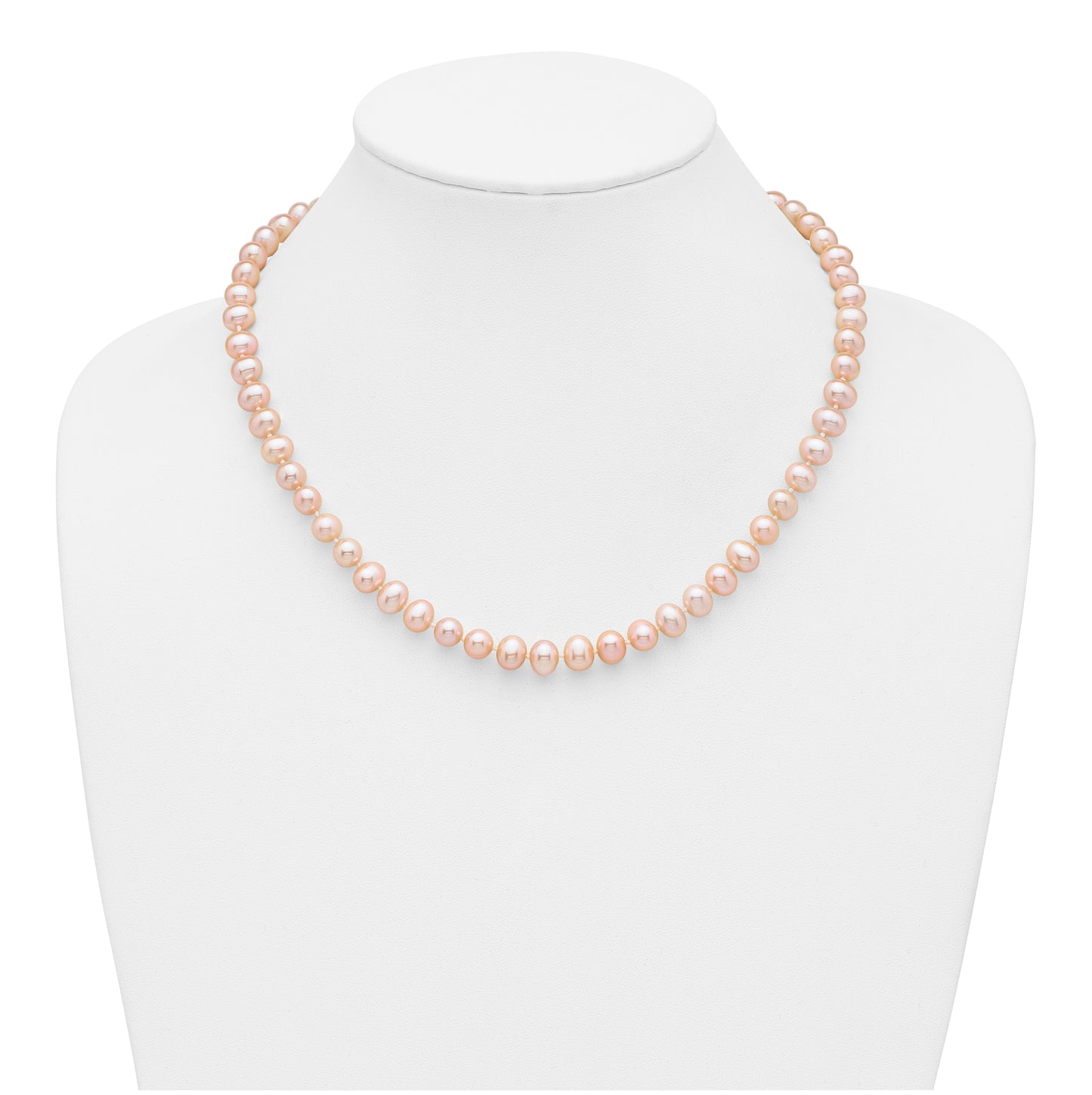 1/20 14K Gold Filled NearRound Freshwater Cultured Pearl Necklace