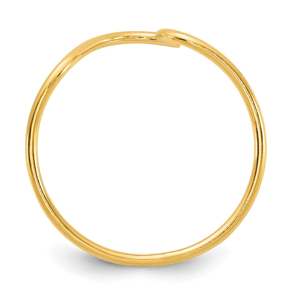 1/20 14K Gold Filled Wave 1.0mm Ring
