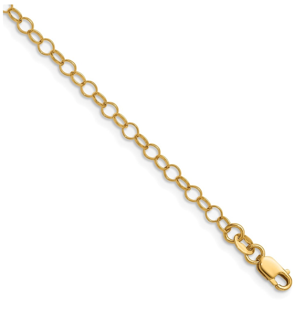 1/20 14K Gold Filled Rolo with Lobster Clasp Chain