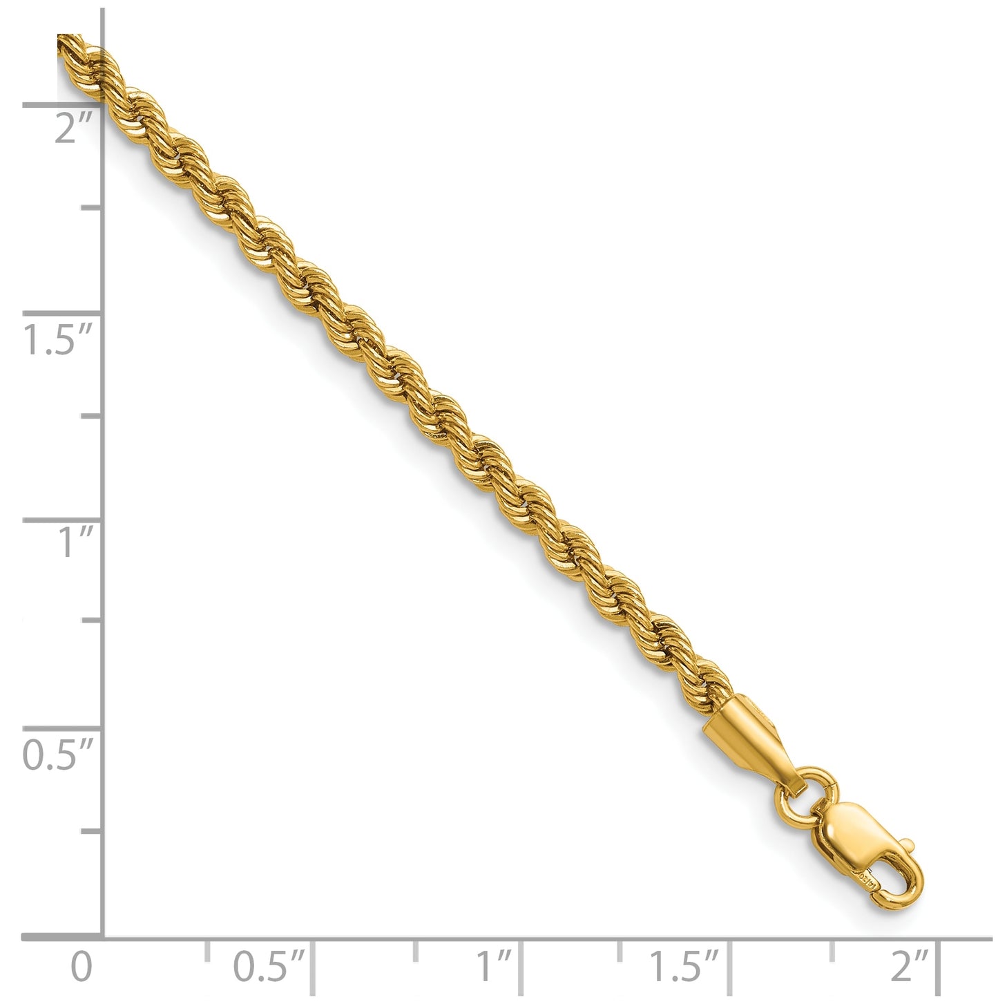 1/20 14K Gold Filled Rope with Lobster Clasp Chain