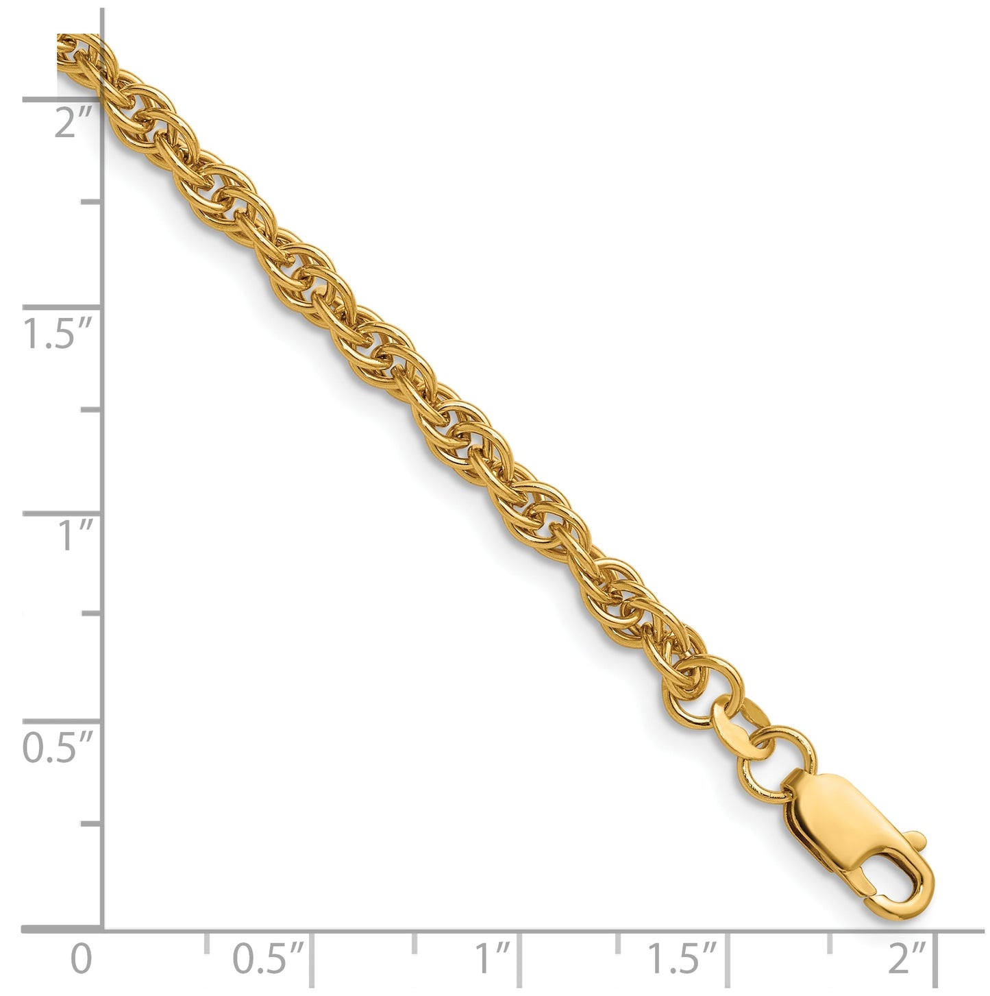 1/20 14K Gold Filled Ropa with Lobster Clasp Chain