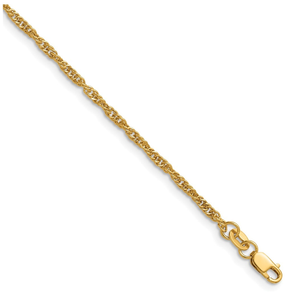 1/20 14K Gold Filled Singapore with Lobster Clasp Chain
