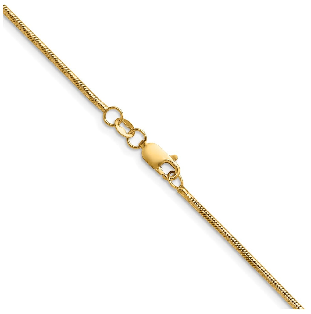 1/20 14K Gold Filled Snake with Lobster Clasp Chain