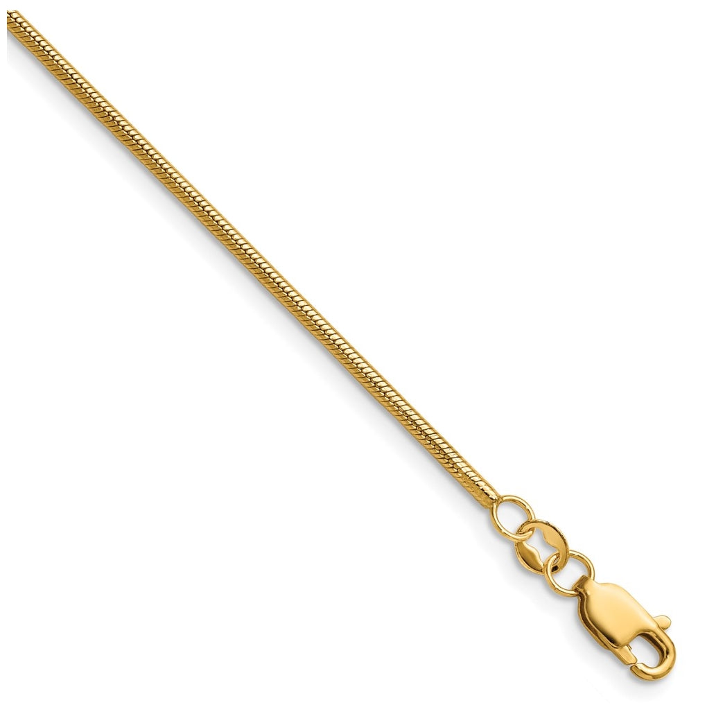 1/20 14K Gold Filled Snake with Lobster Clasp Chain