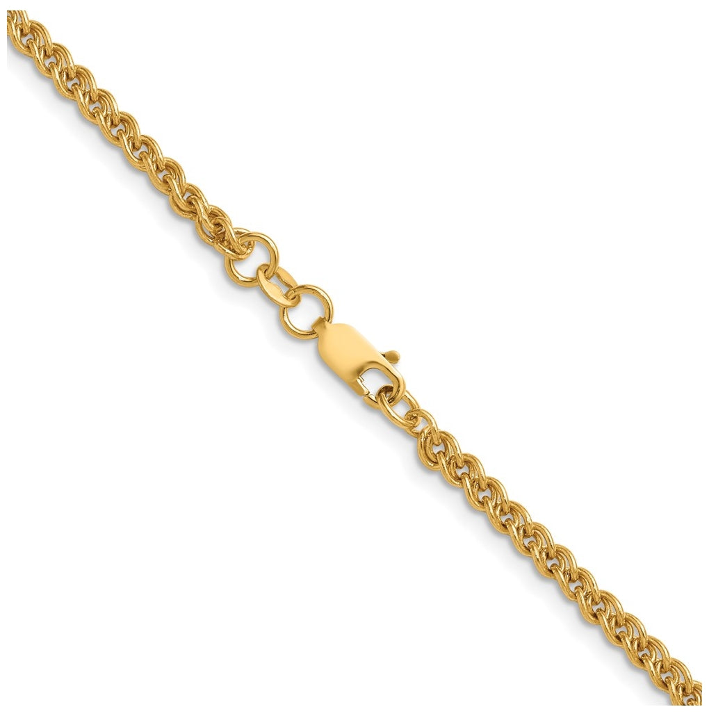 1/20 14K Gold Filled Wheat with Lobster Clasp Chain