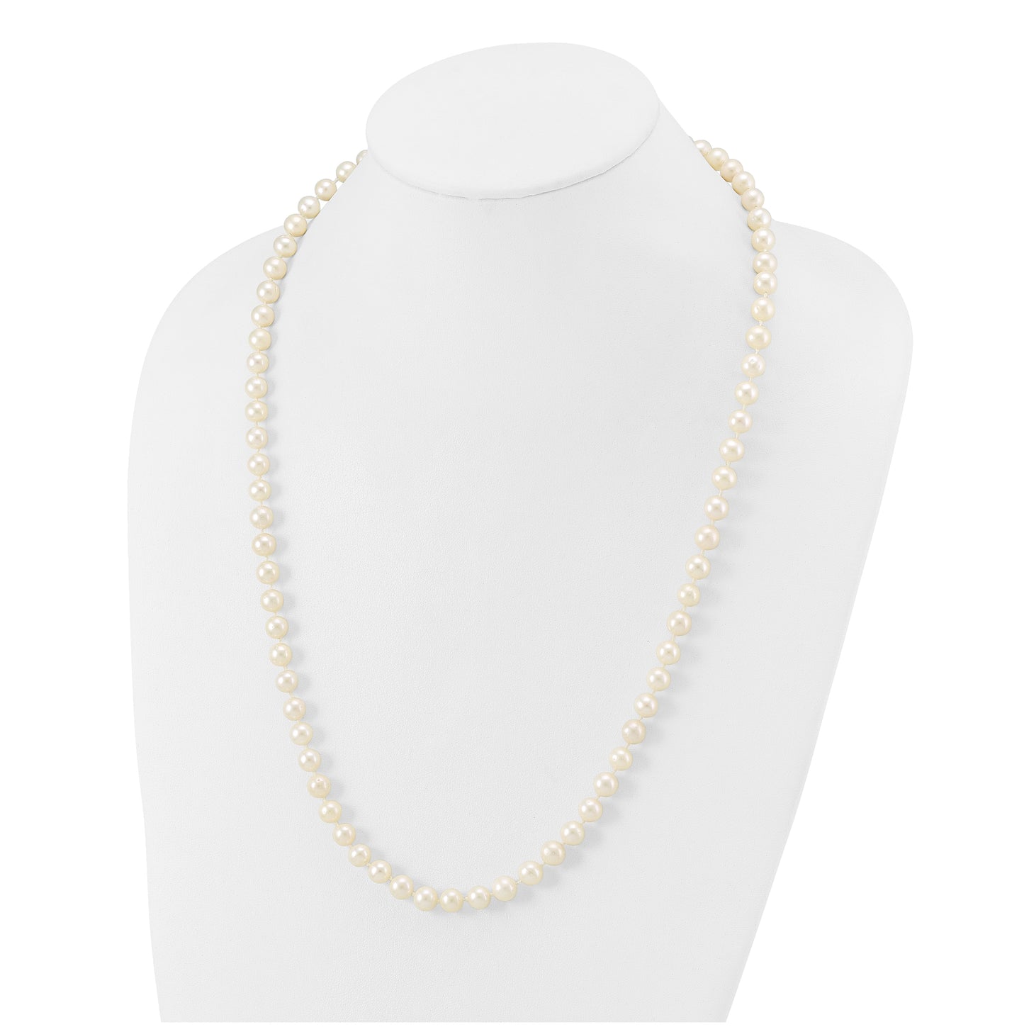 1/20 14K Gold Filled NearRound Freshwater Cultured Pearl Necklace