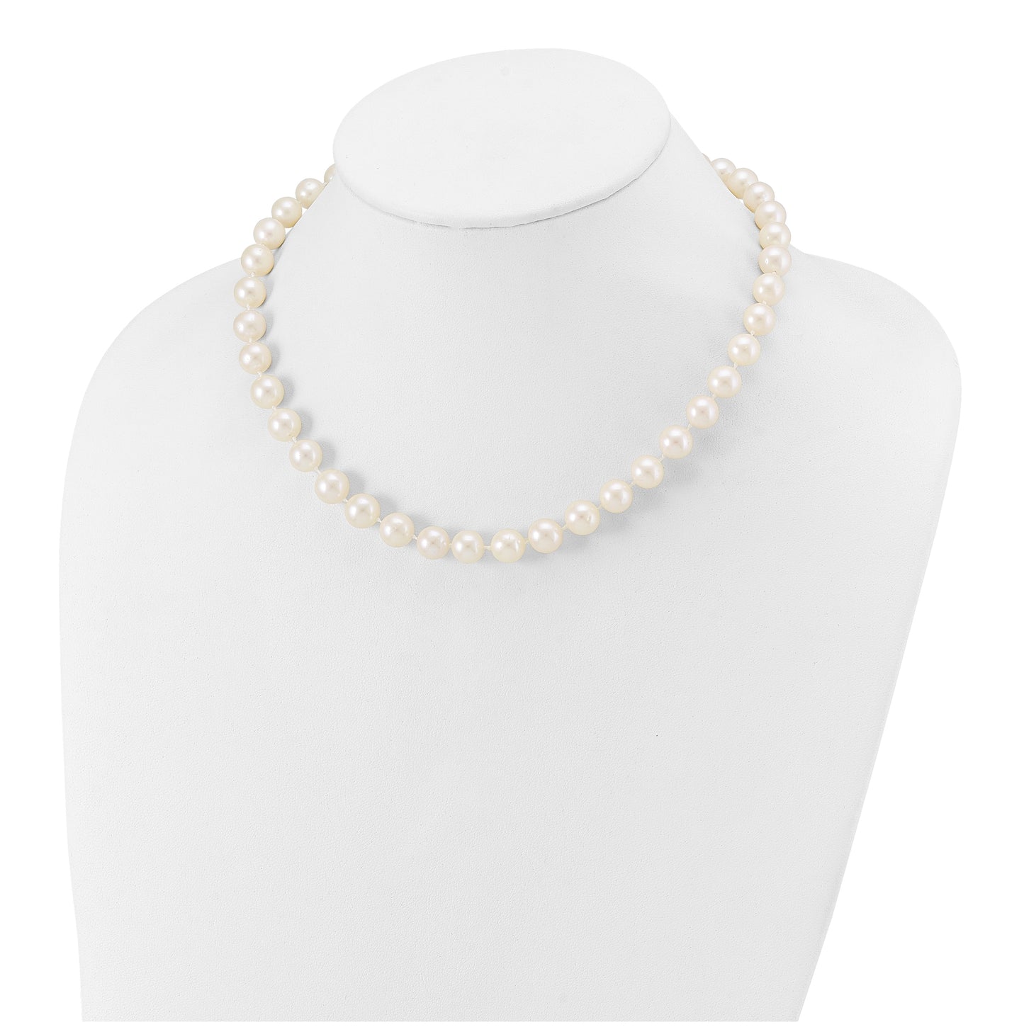 1/20 14K Gold Filled NearRound Freshwater Cultured Pearl Necklace