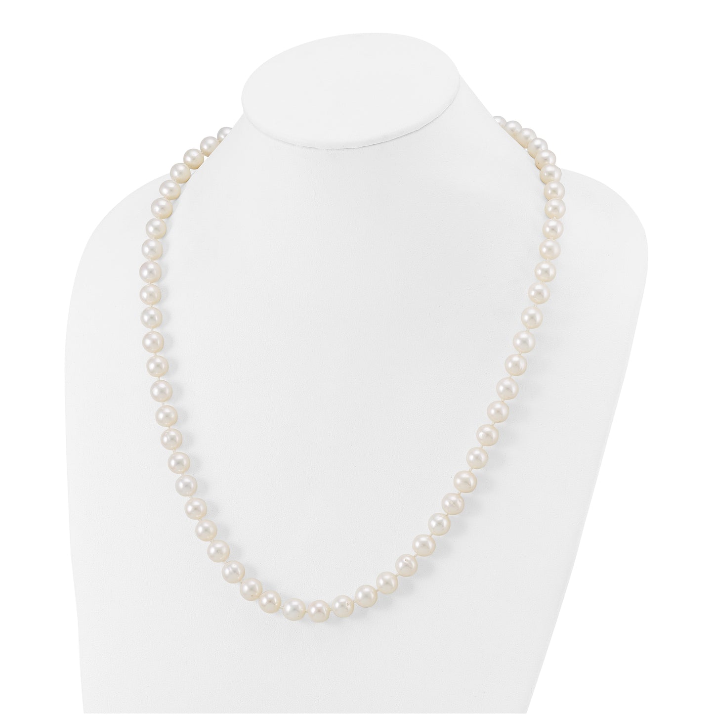 1/20 14K Gold Filled NearRound Freshwater Cultured Pearl Necklace