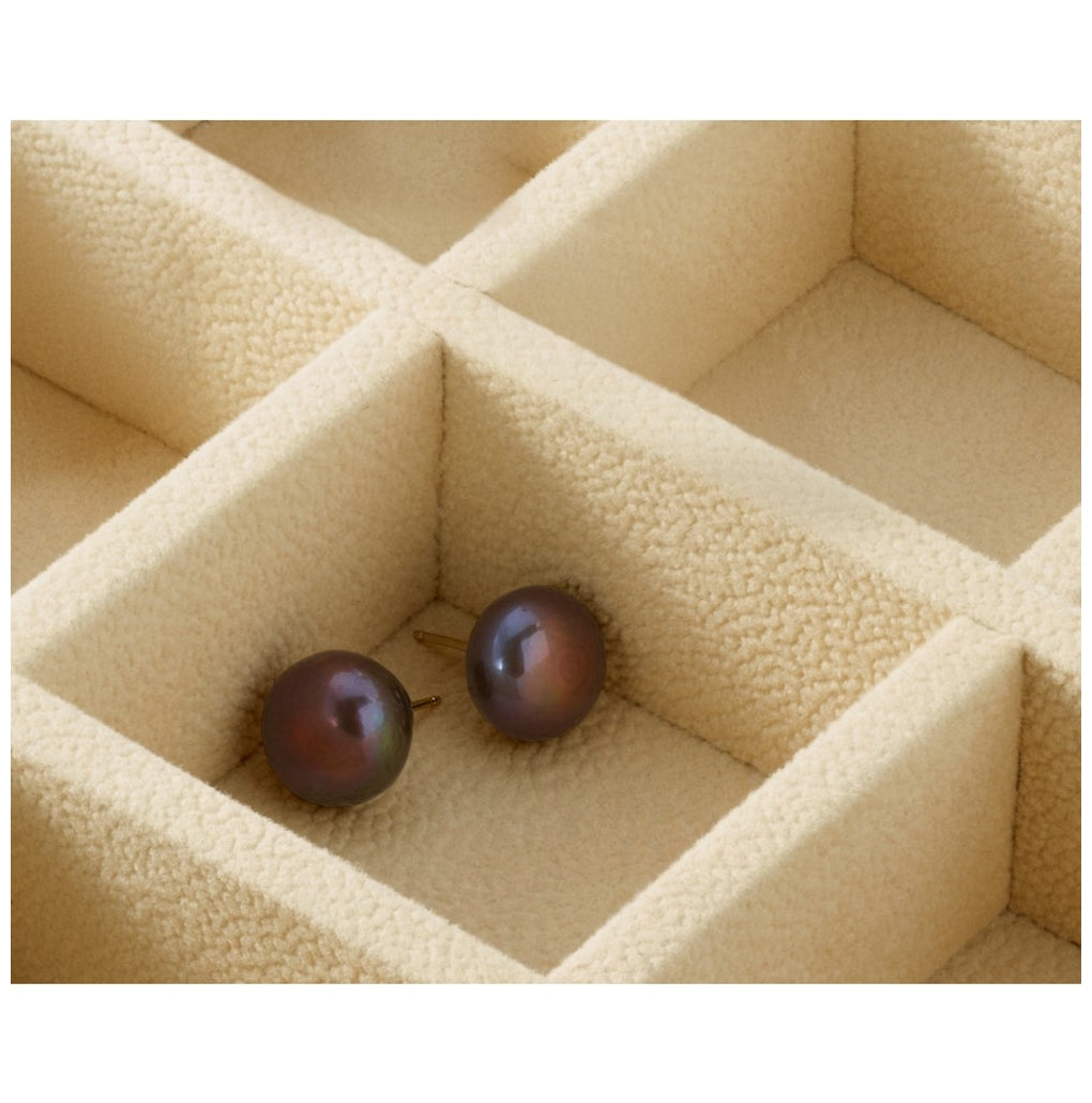 1/20 14K Gold Filled FWC Pearl Stud Post Earrings
