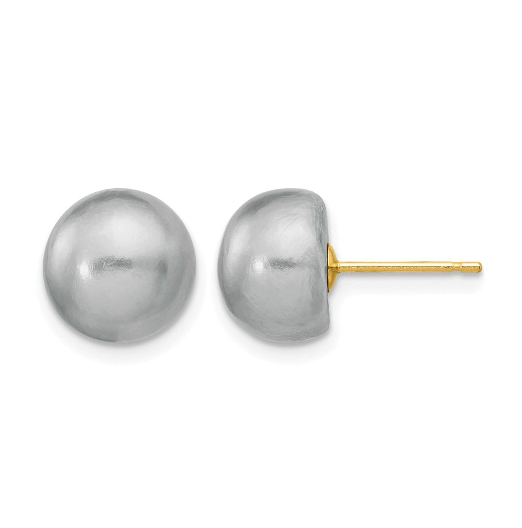 1/20 14K Gold Filled FWC Pearl Stud Post Earrings