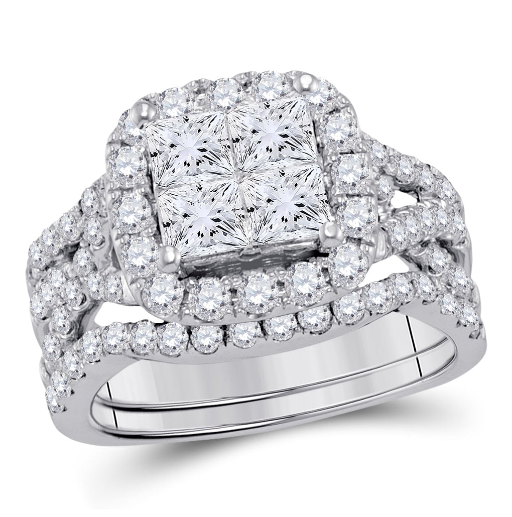 14kt White Gold 1ctw Dia Bridal Ring