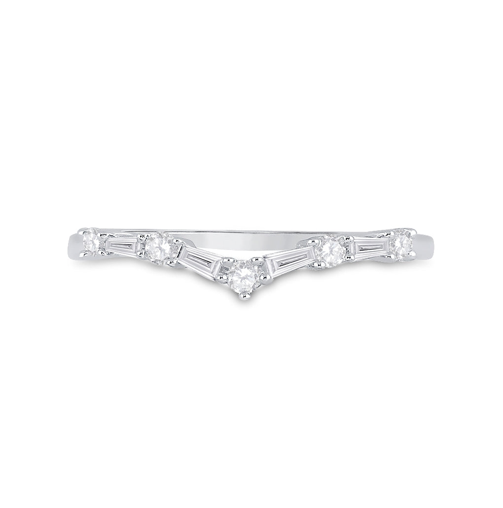 14kt White Gold 1/5ct Diamond Cn Enhancer Band