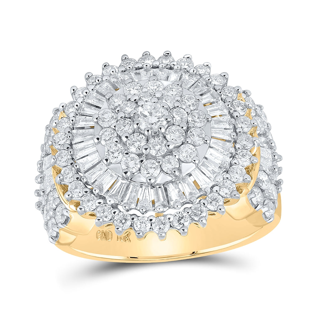 10kt Yellow Or Rose Gold 2ctw Diamond Cn Fashion Ring