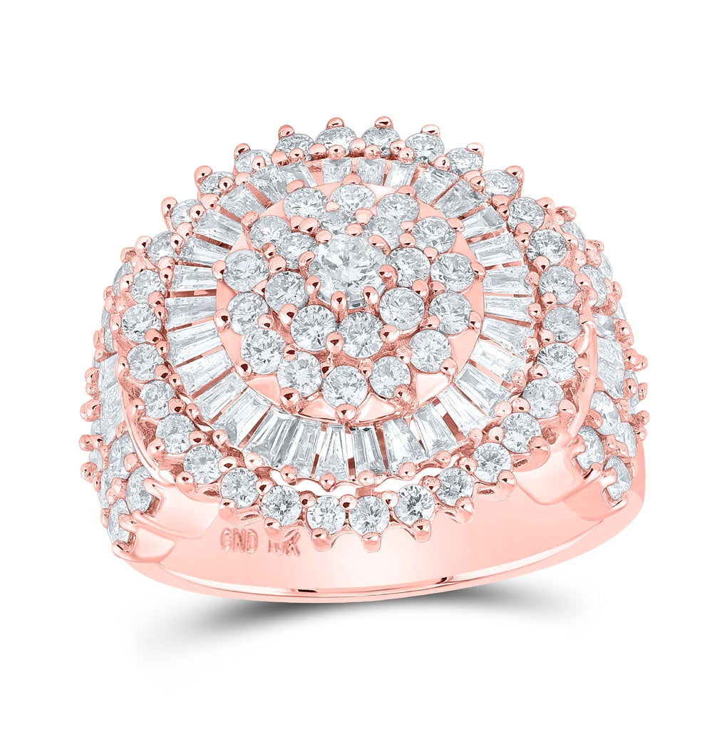 10kt Yellow Or Rose Gold 2ctw Diamond Cn Fashion Ring