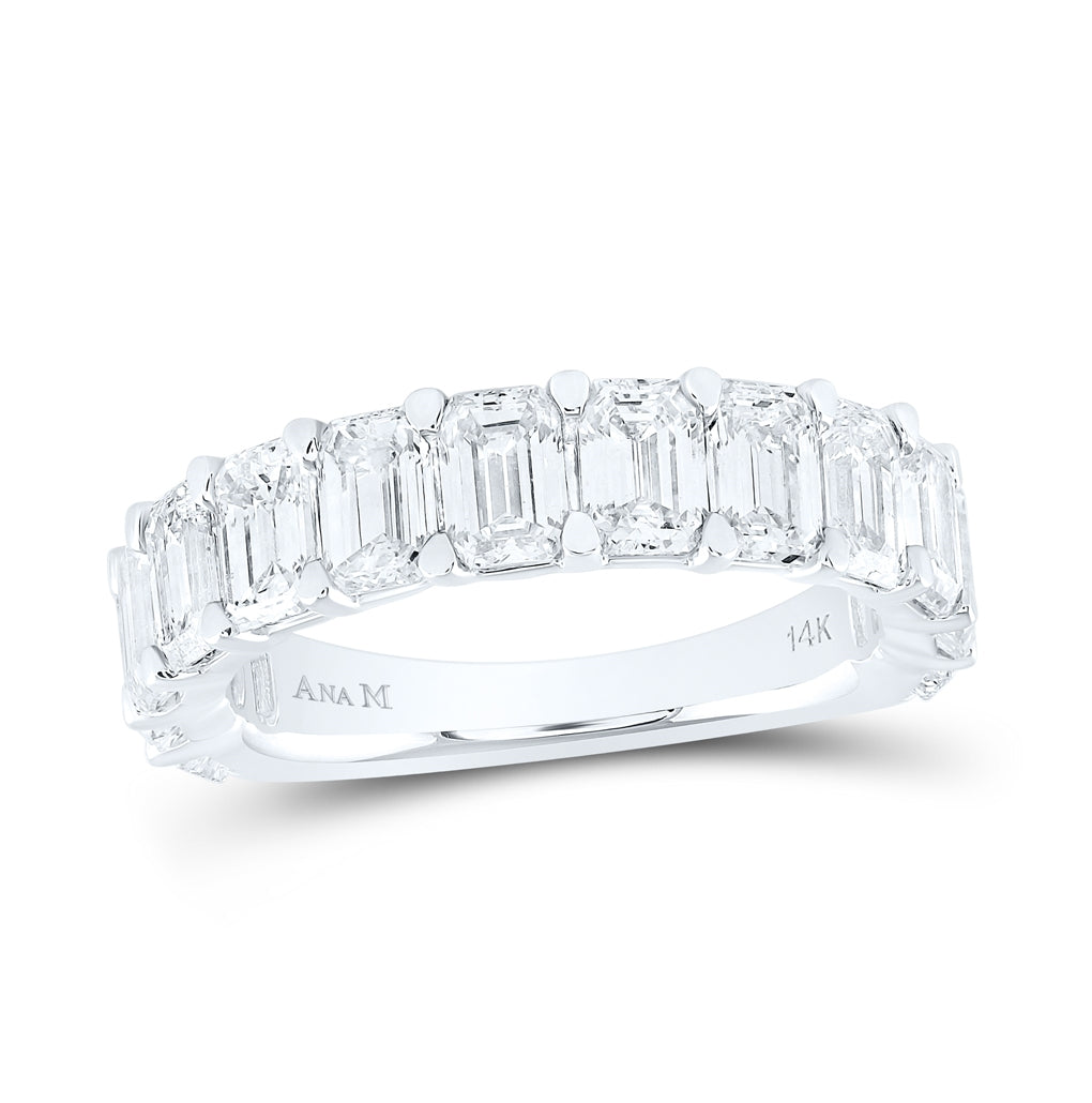 14kt White Gold 4 Ctw Diamond Ana M Fashion Band