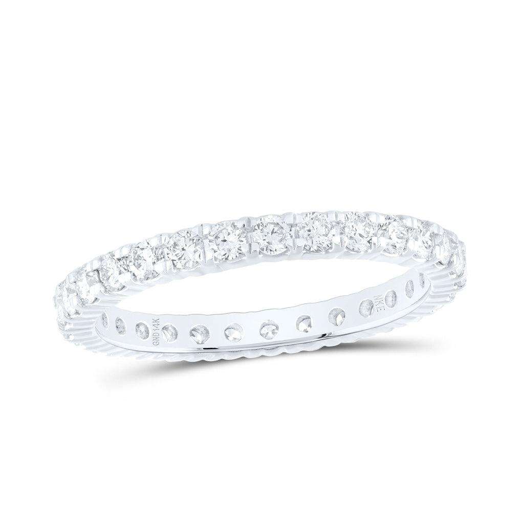 14kt Yellow Or White Gold 1ctw Diamond Nke Eternity Band