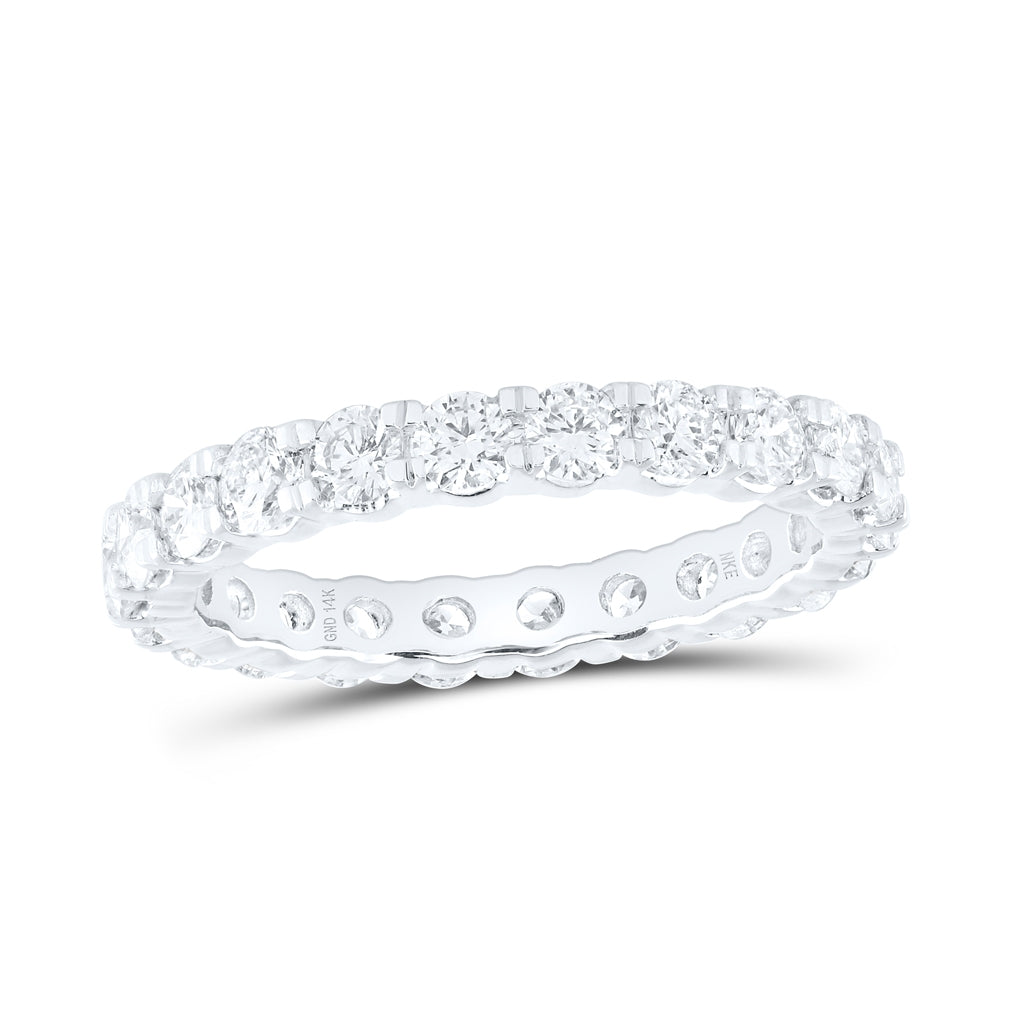14kt Yellow Or White Gold 2ctw Diamond Nke Eternity Band