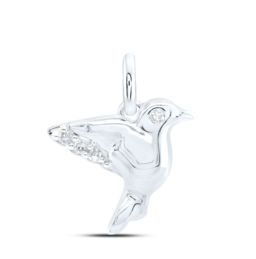 10K Yellow Or White Gold 0.023ctw Diamond Nk Gift Pendant