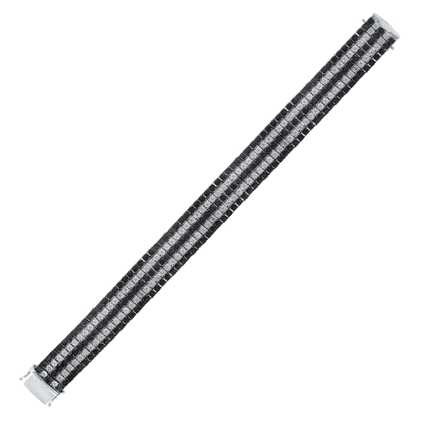 Sterling Silver 1/4ctw Diamond Fashion Bracelet