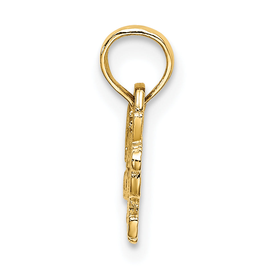 14K Yellow Gold GRANDMA'S GIRL Charm