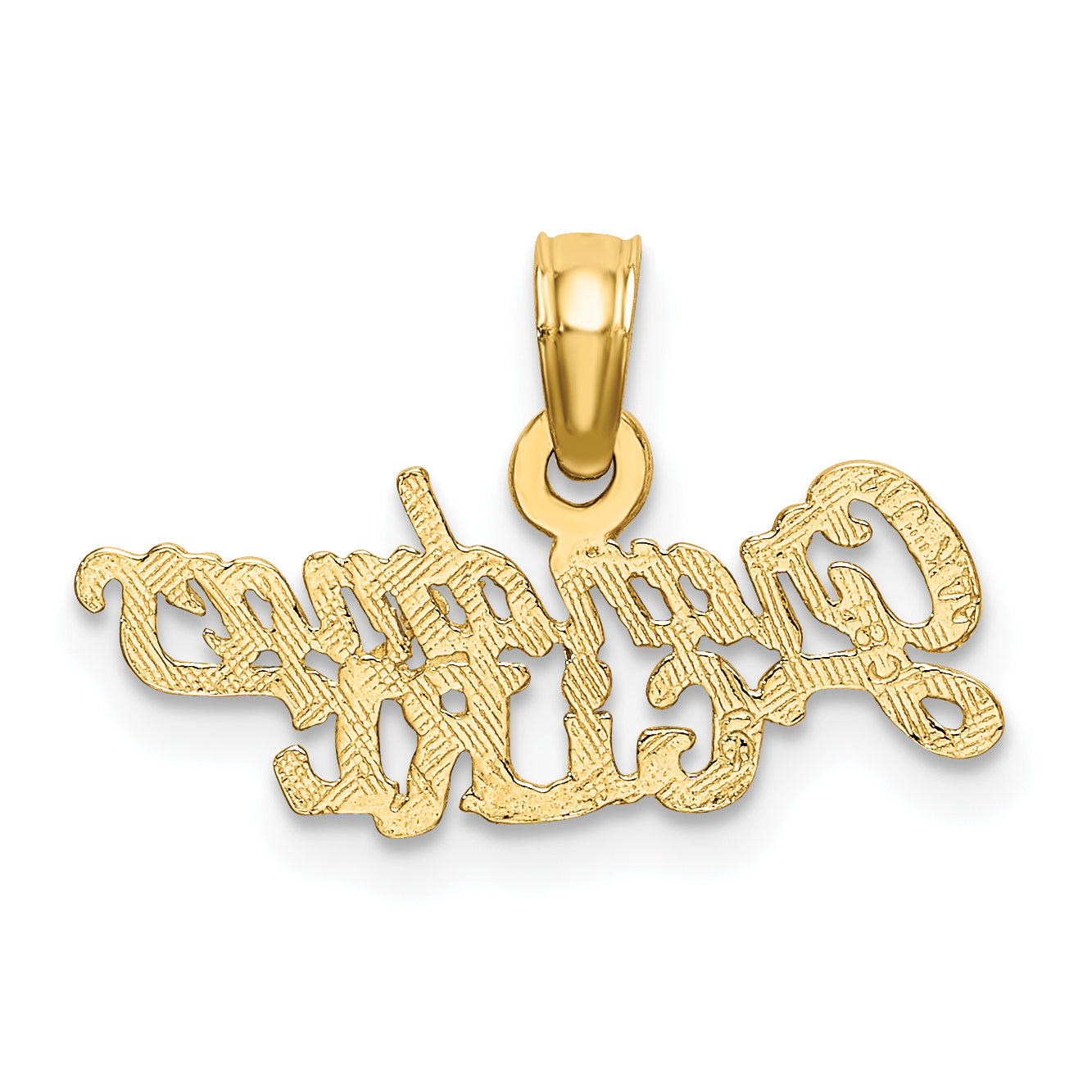 14K Yellow Gold GRANDMA'S GIRL Charm