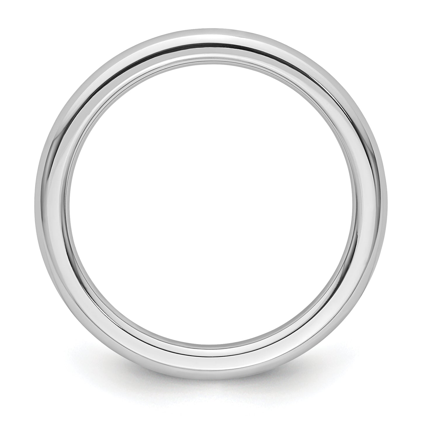Platinum 2.5mm Comfort-Fit Wedding Band Size 5