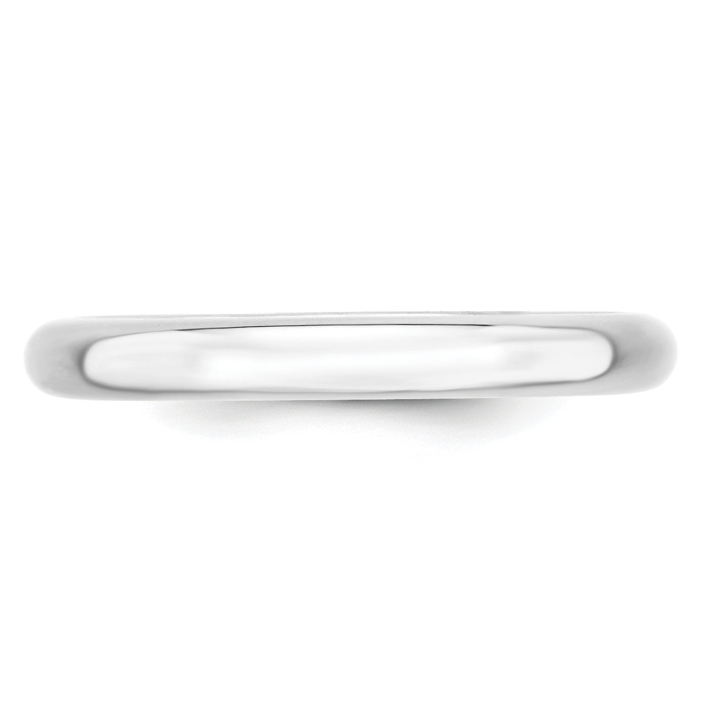 Platinum 3mm Comfort-Fit Wedding Band Size 5
