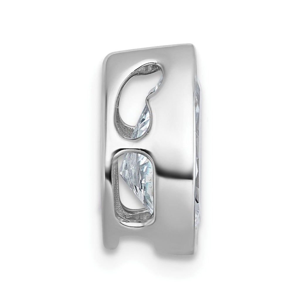 14K Yellow Or White Gold Certified Lab Grown Diamond VS+ F+ Pear Complete Bezel Set Solitaire Chain Slide Pendant