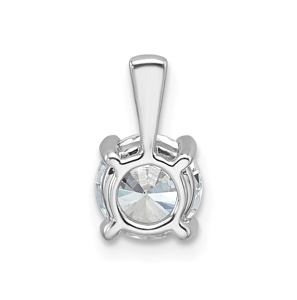 10K Yellow Gold 1/2 ct Lab Grown Diamond VS+ F+ Round Complete 4 Prong Pendant – Elegant Jewelry Gift for Birthday, Anniversary, Engagement, Wedding