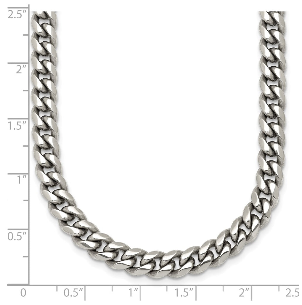 Stainless Steel Polished 6mm Curb Link 20in Necklace – Elegant Jewelry Gift for Birthday, Anniversary, Engagement, Wedding