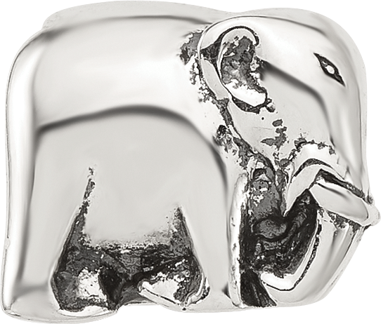 Sterling Silver Reflections Elephant Clip Bead