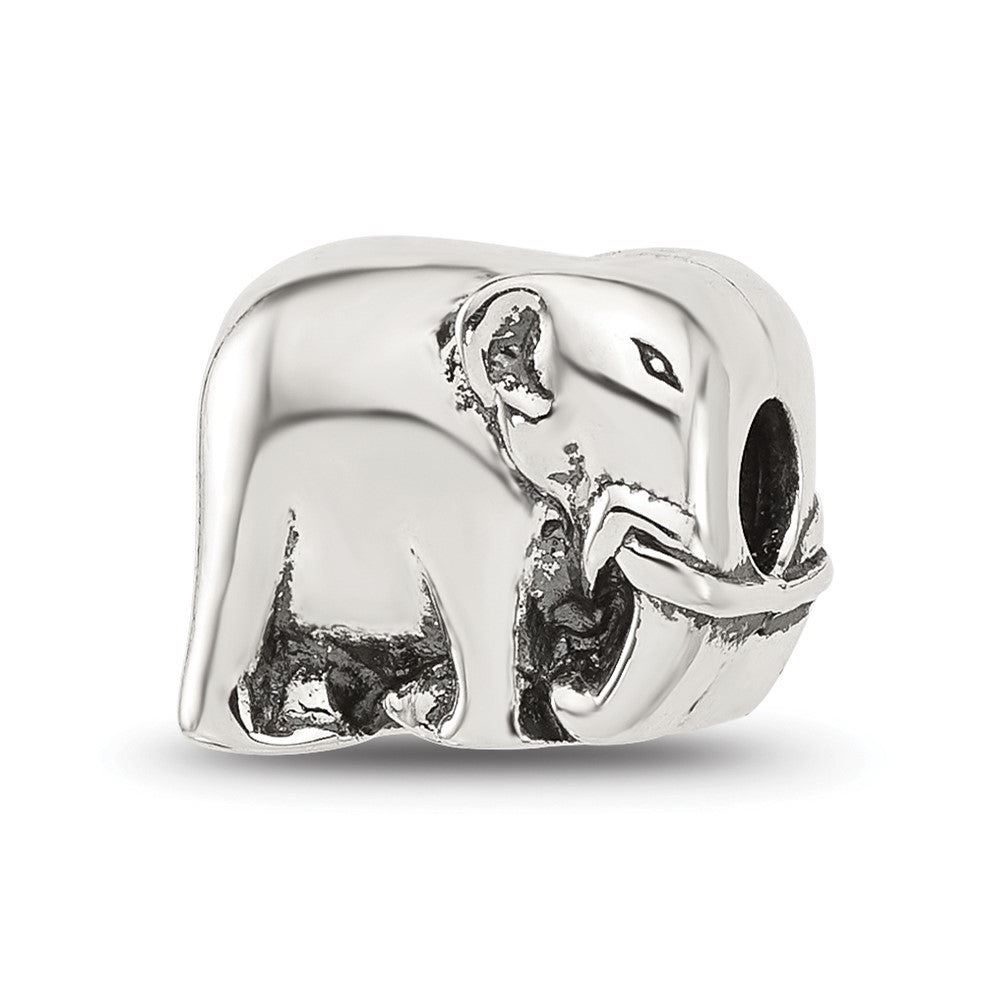Sterling Silver Reflections Elephant Clip Bead
