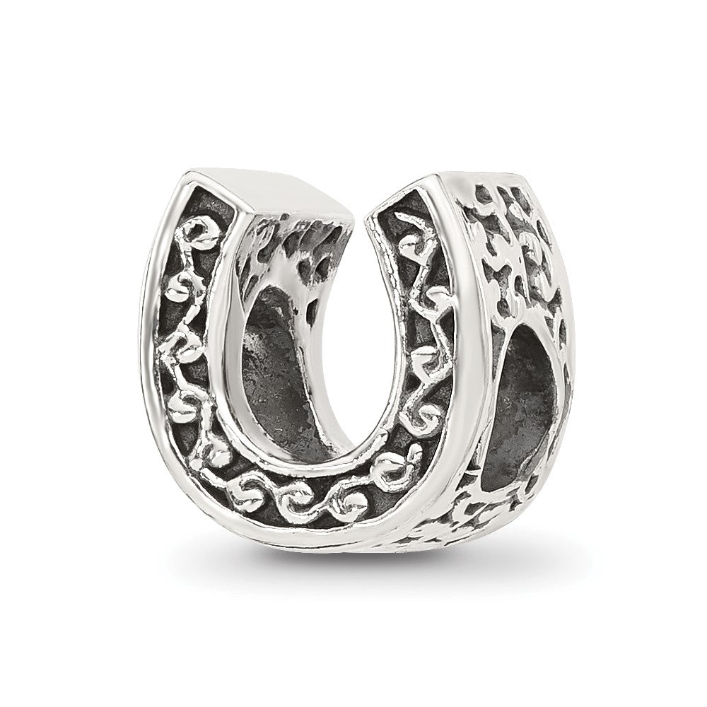 Sterling Silver Reflections Horseshoe Bead