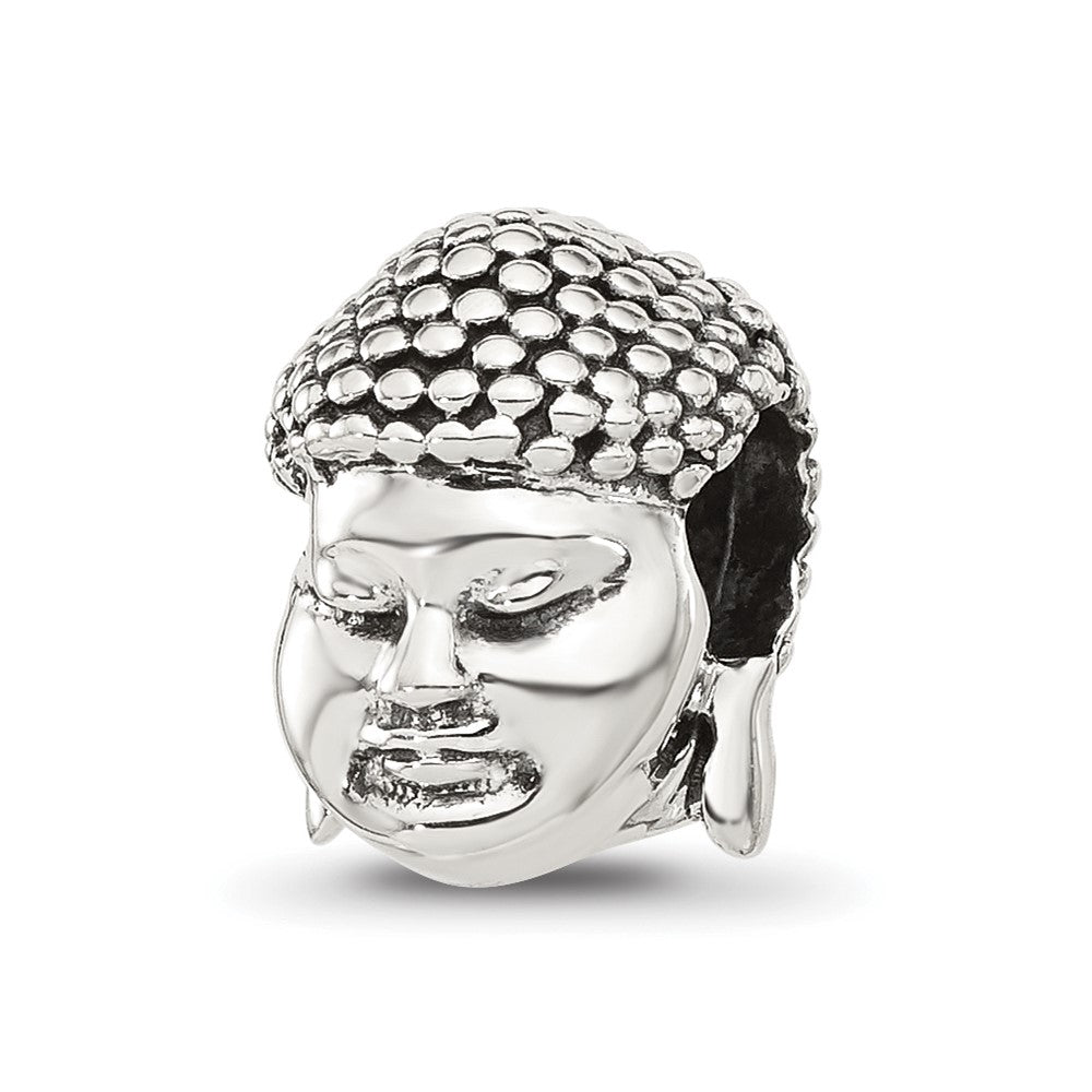 Sterling Silver Reflections Budda Head Bead